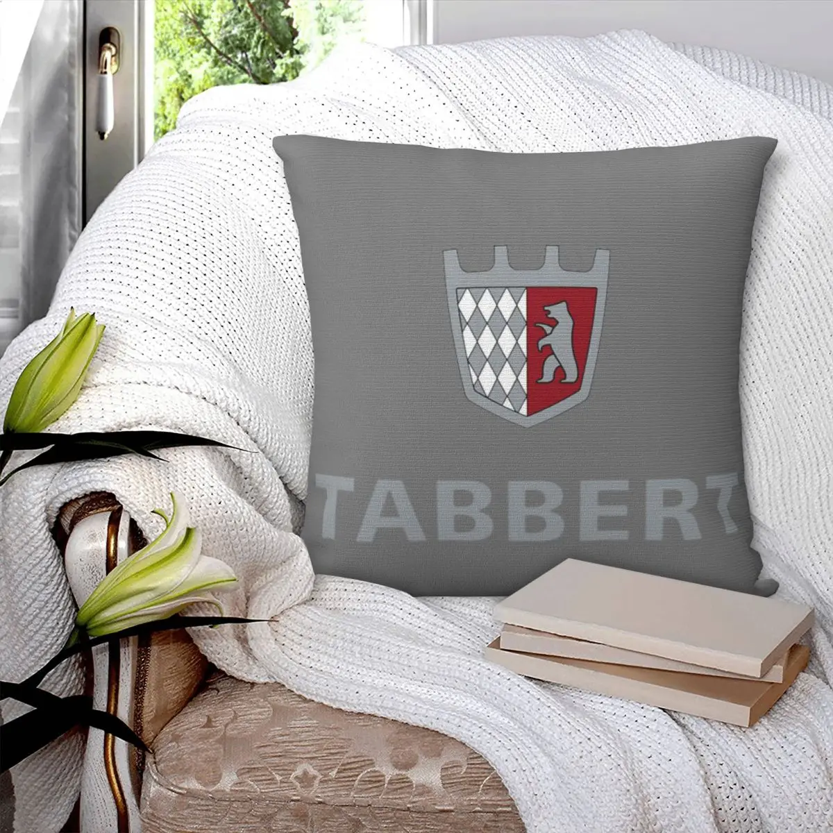 Tabbert Caravan Square Pillowcase Pillow Cover Polyester Cushion Decor Comfort Throw Pillow for Home Car