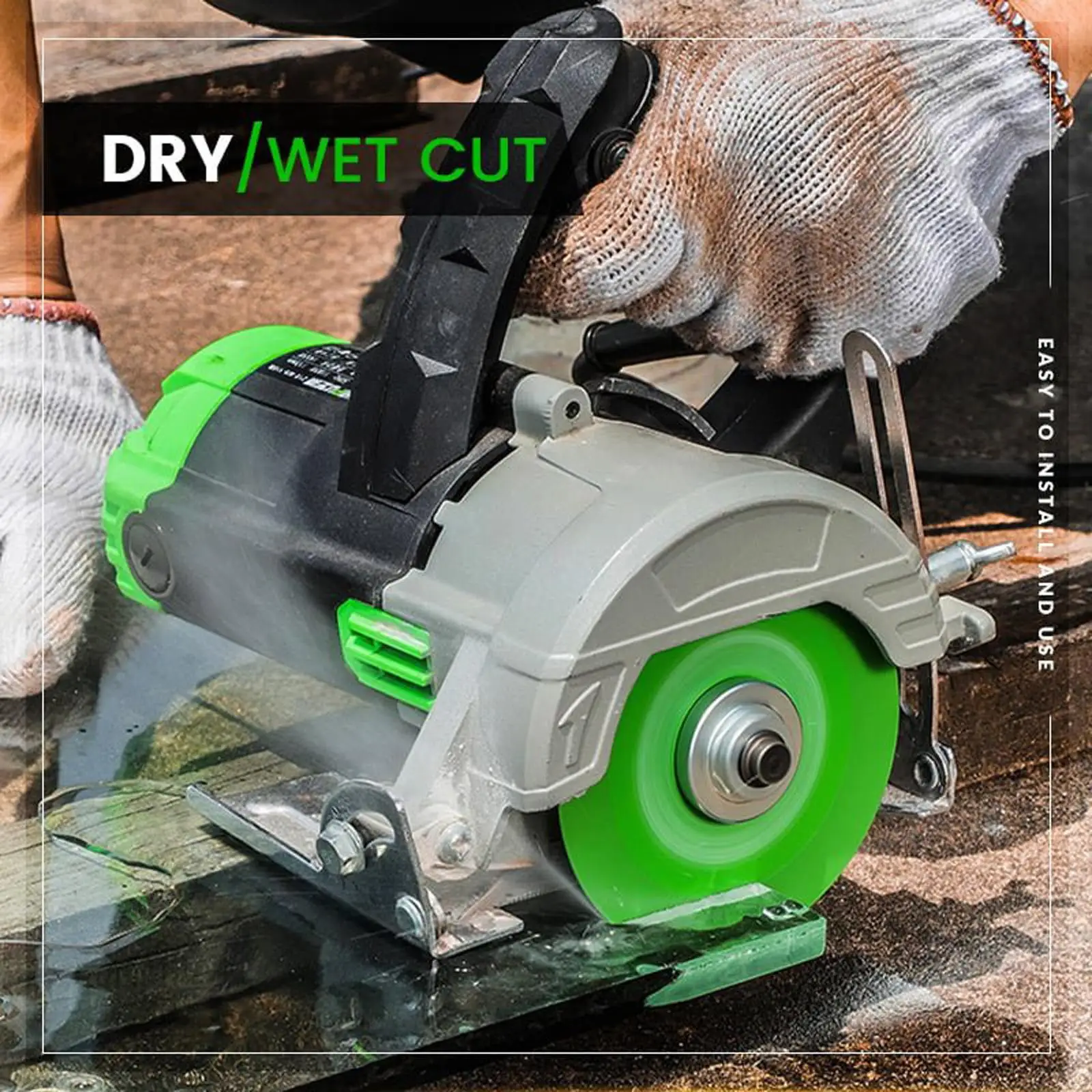 Disco da taglio per vetro sega per marmo diamantato piastrella in ceramica giada lucidatura speciale taglio disco abrasivo per brasatura affilato 100mm