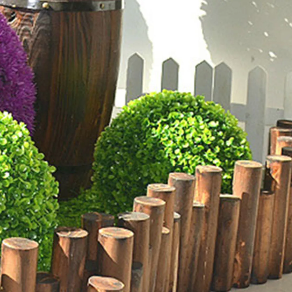 

5pcs Plastic Faux Plants Ball Cage Topiary Frame Decorative Plant Support Garden Accessories Patio Decor Boxwood Ball