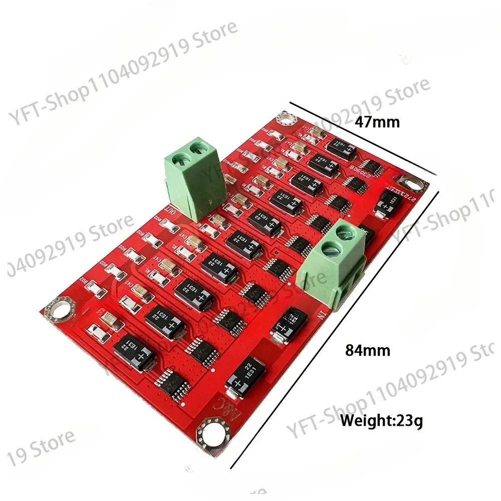 Ultra Low Noise Linear Stabilized Power Supply, Used for Preamplifier, LT3045 with 10 Parallel 5A Output of 5V/9V/12V Heat Sink