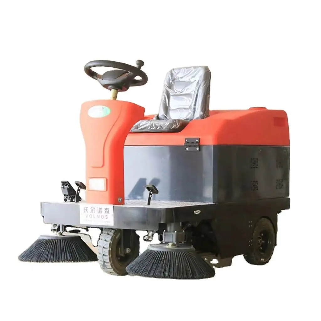 Electric Powerful Ride On Outdoor Sweeper Floor Street Cleaning Machine Road China Cheap Use