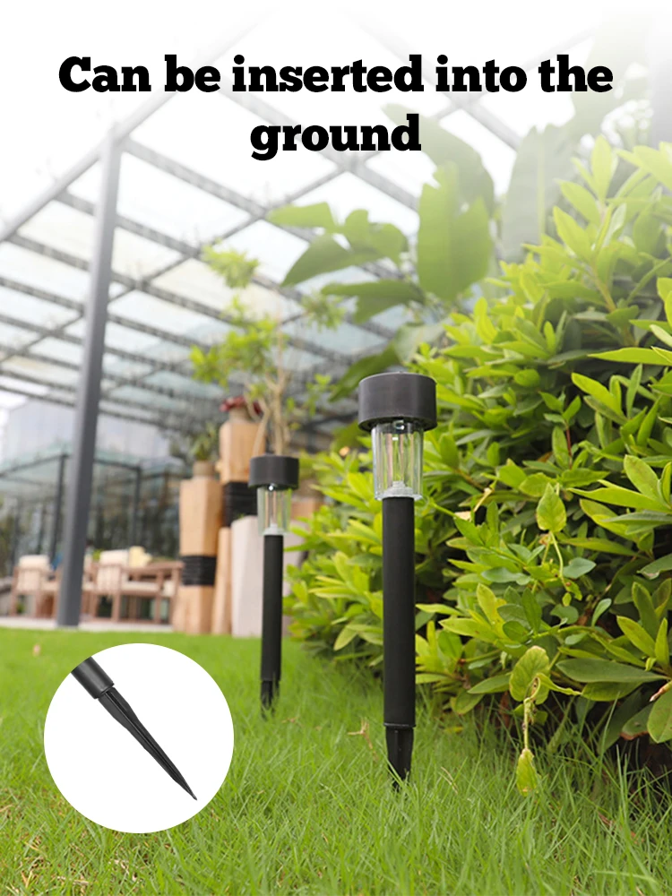10PCS LED Solar Lamp Pool Lights Waterproof Solar Lights Decor Outdoor Swimming Pool Fence Garden Decoration Lamp For Yard