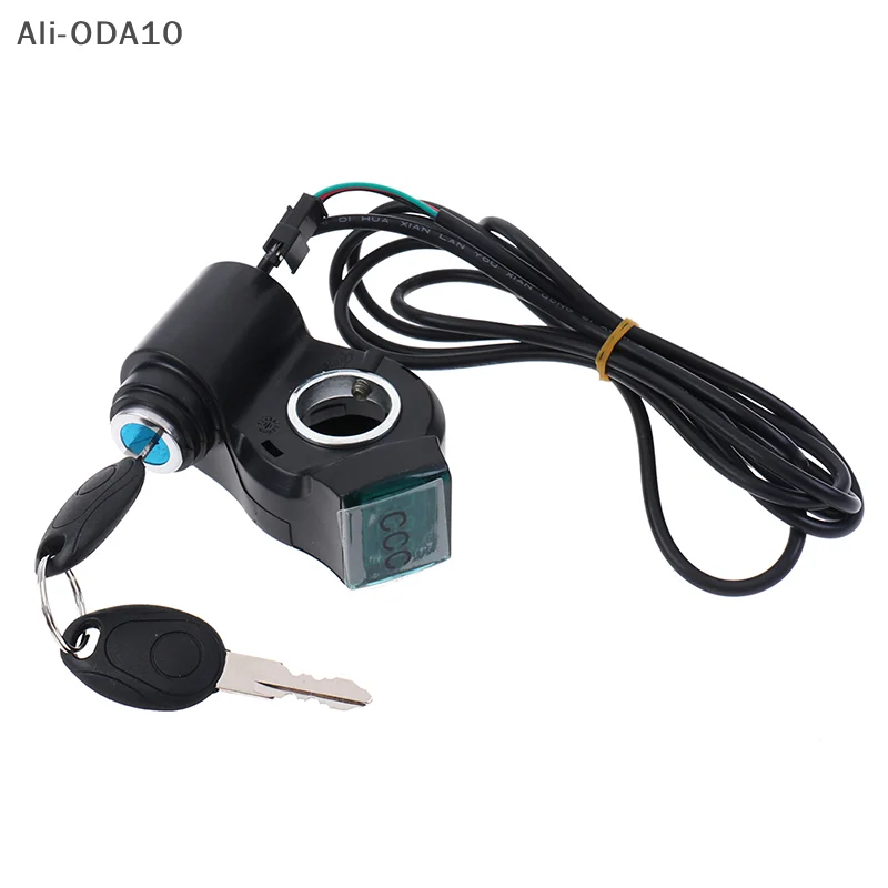 

2025 New Electric Bicycle Thumb Throttle Voltage Display Switch Power With Key Lock