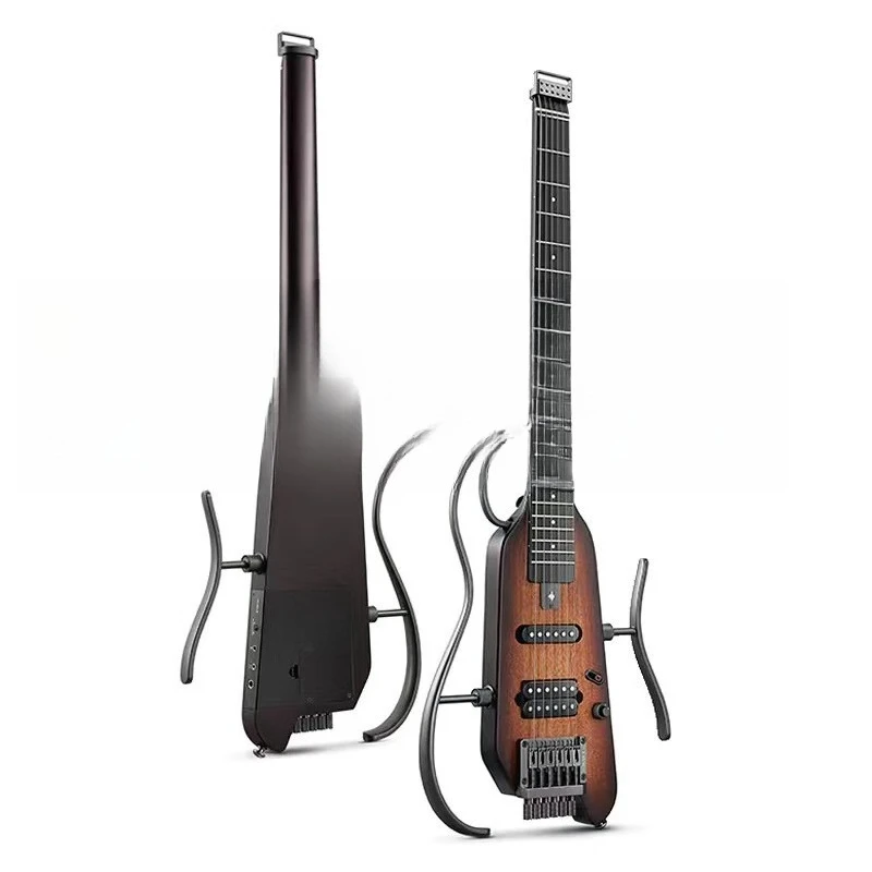 

Mute Electric Guitar Beginner Male and Female Students, Introductory Stage Level Travel