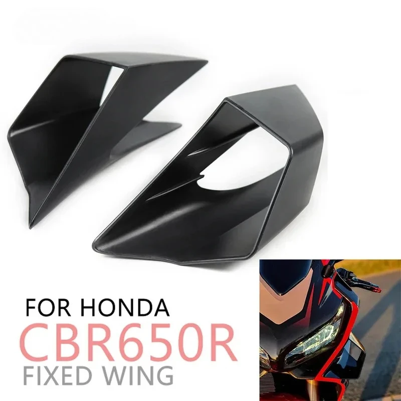 CBR650R CBR 650R 2019-2023 Fairing Winglets Fin Trim Cover Motorcycle Wing Protector Wind Fairing Winglets For Honda CBR650