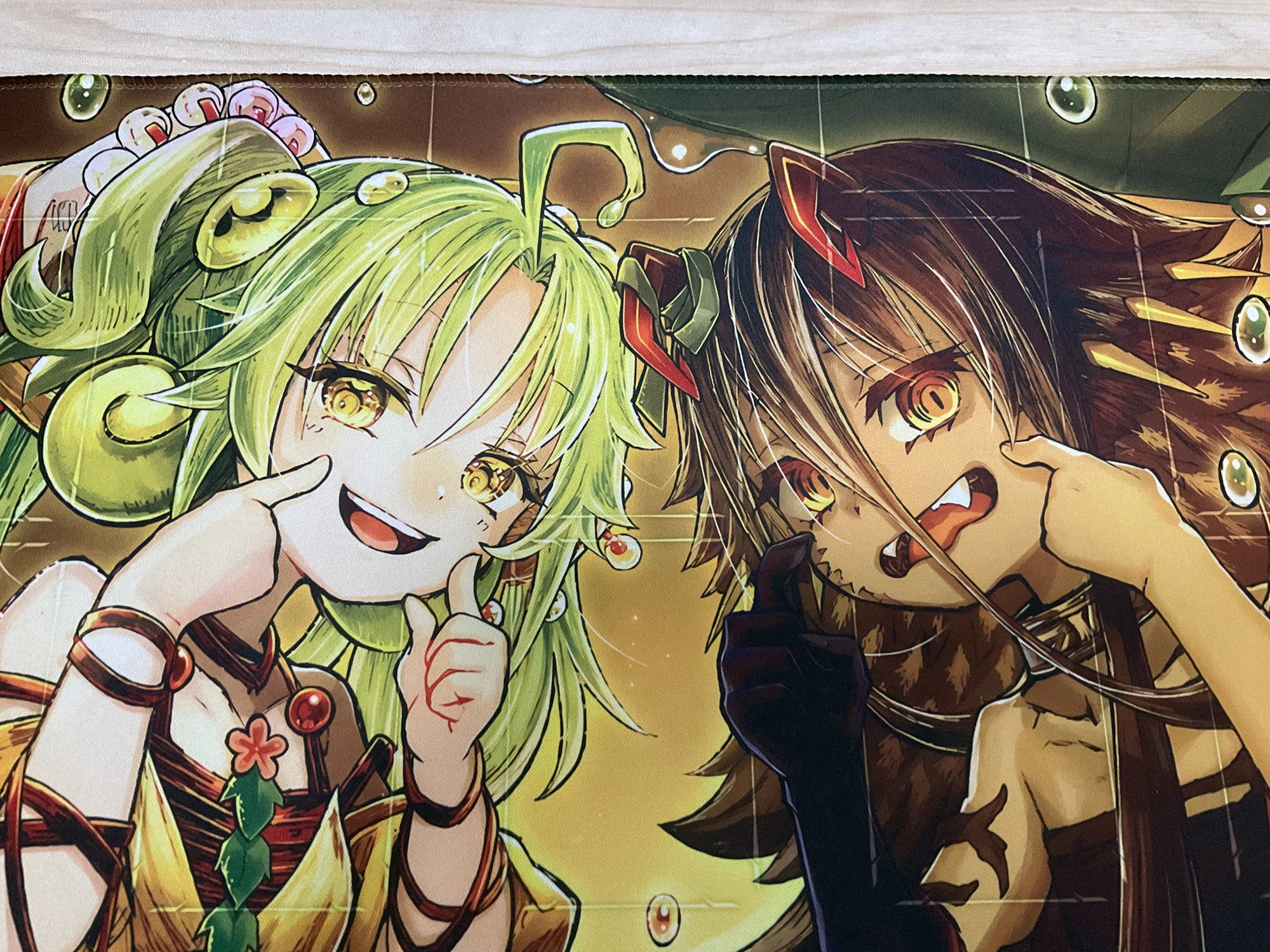 YuGiOh Trap Trick Traptrix Holeutea Sera Playmat Rafflesia Allomerus DIY TCG Traptantalizing Tune Trading Card Game Mat Mousepad