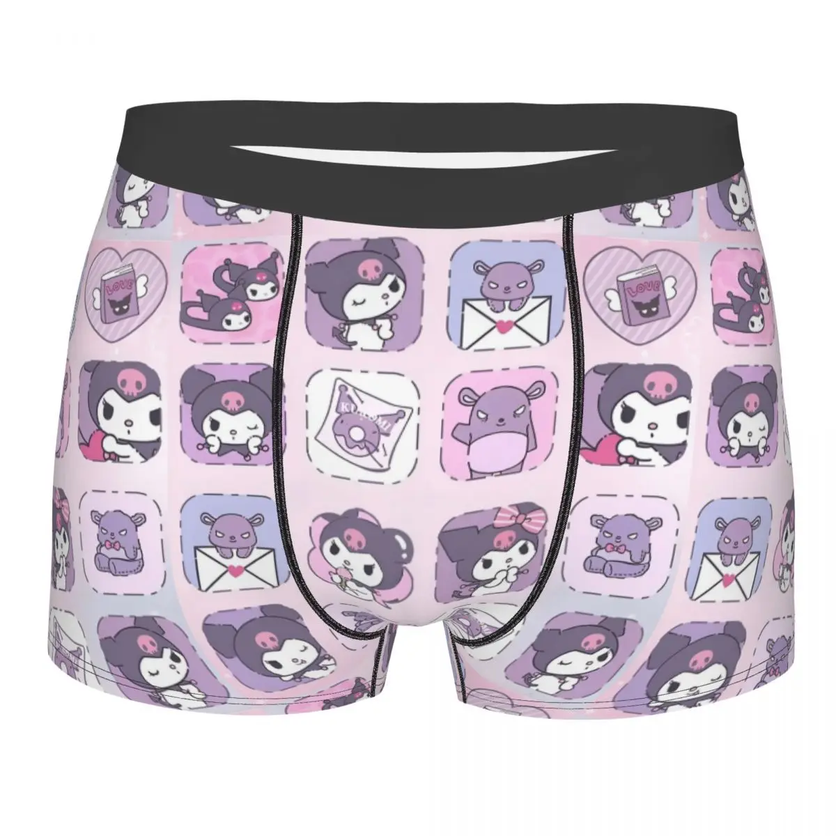 

Custom My Melody And Kuromi Boxers Shorts Men's Briefs Underwear Cool Underpants