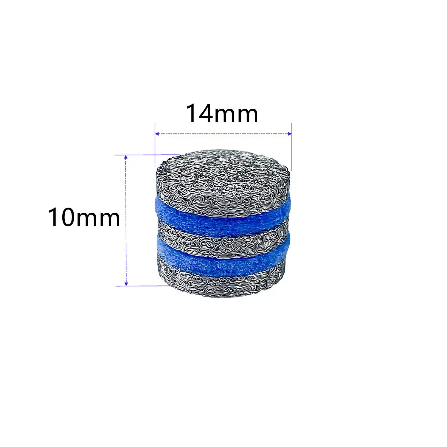 Universal Foam Cannon Mesh Filter Foam Richer Lather Maker Nozzle Tips For High Pressure Snow Foam Lance