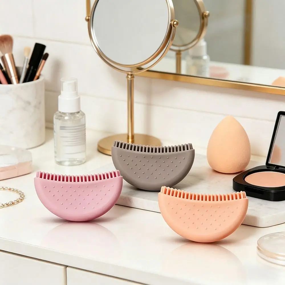 Silicone Lymphatic Facial Brush Deep Cleanse Lift Firm Contour Facial Massage Brush Comfortable Face Neck Chin Lifting Tool