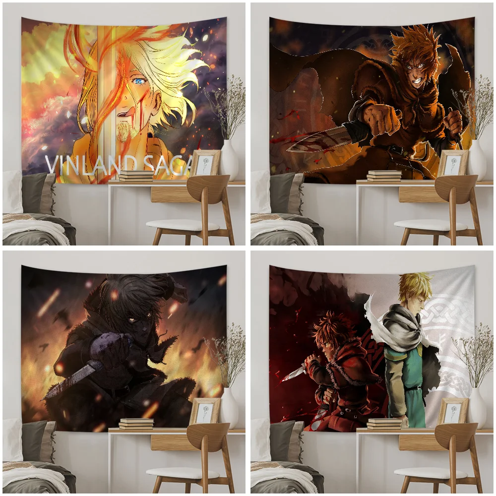 

Vinland Saga Anime Tapestry Wall Hanging Decoration Household Wall Hanging Home Decor