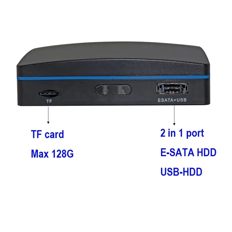 B29C-Xmeye Mini NVR H.265 5MP 4CH Network Video Recorder Support P2P Face Detect Motion Alarm For CCTV IP Camera, Durable EU Plu