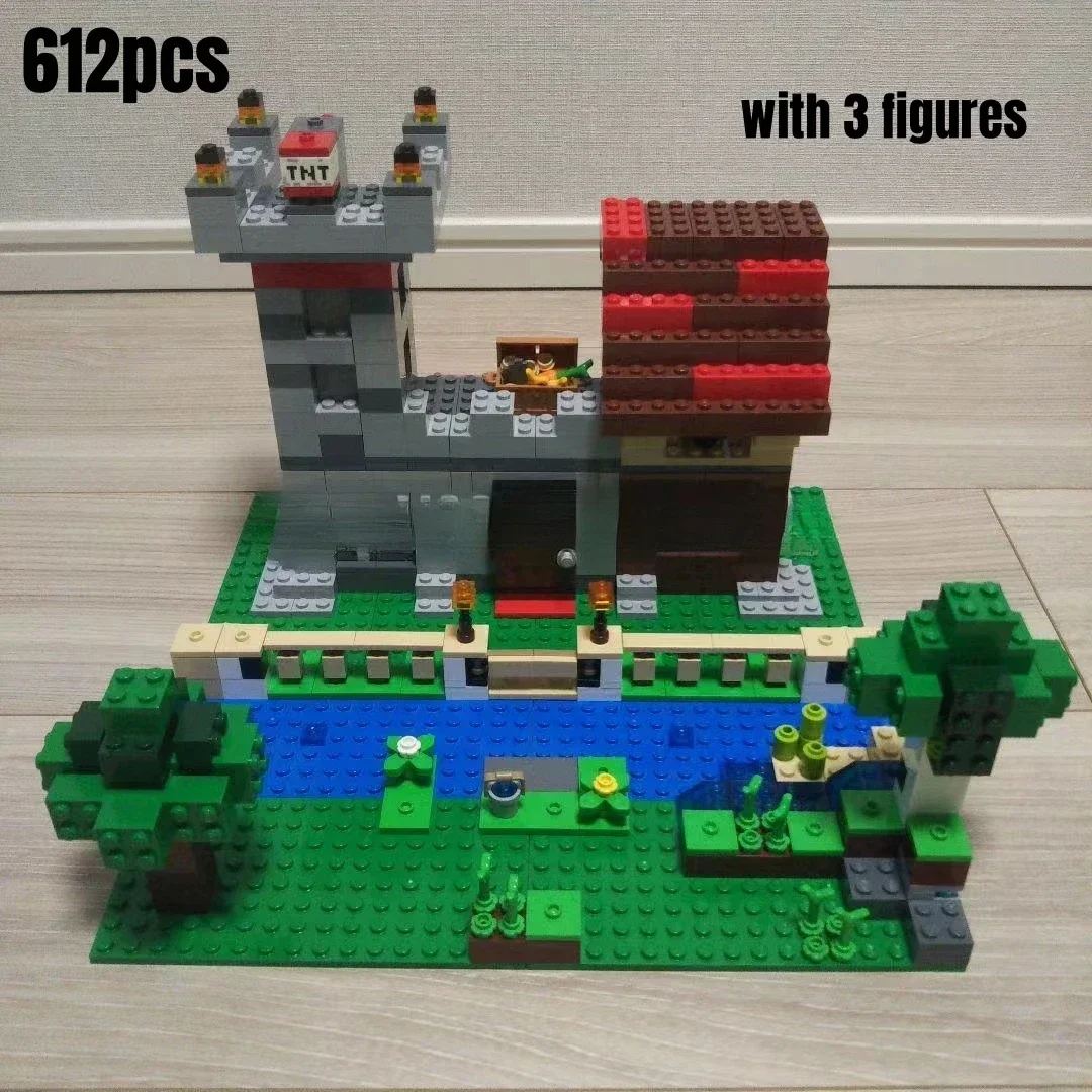 612pcs Crafting Box Building Blocks Fit 21161 Bricks Model Toys for Children