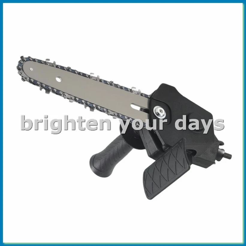 6 Inch Electric Drill Modified to Electric Chainsaw Adapter Tool Portable Conversion Head Kits Woodworking Pruning-A79U