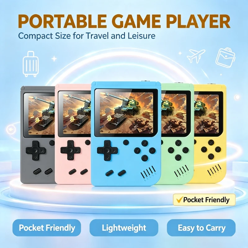 Gaming Console Under 500 - Mini Retro Portable Handheld Video Game