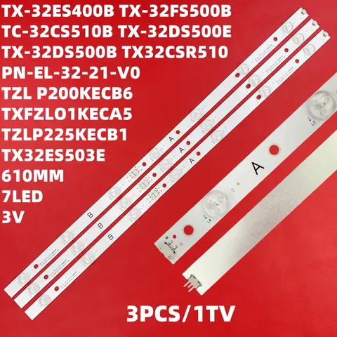 Striscia LED PI-EL-32-21- V0 TNMX008 TNMX009 TNMX010 F11 5M5P40F Per TXFZL01KE TZLP225KECB1 TXFZL01KECA5 TZL P200KECB6 TZLP225KECA1
