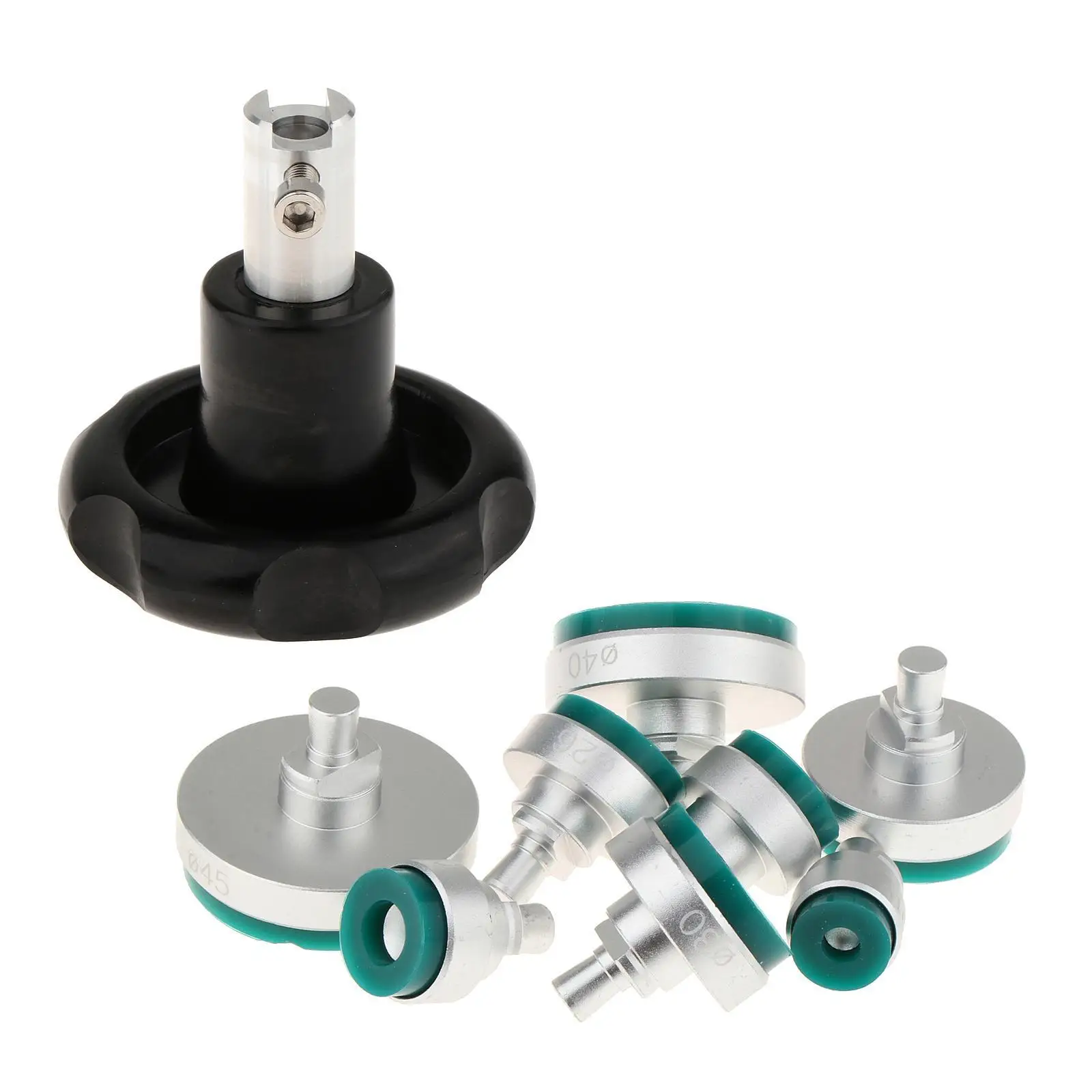 Suction Watch Back Case Cover Opener Accessories with 8 Dies