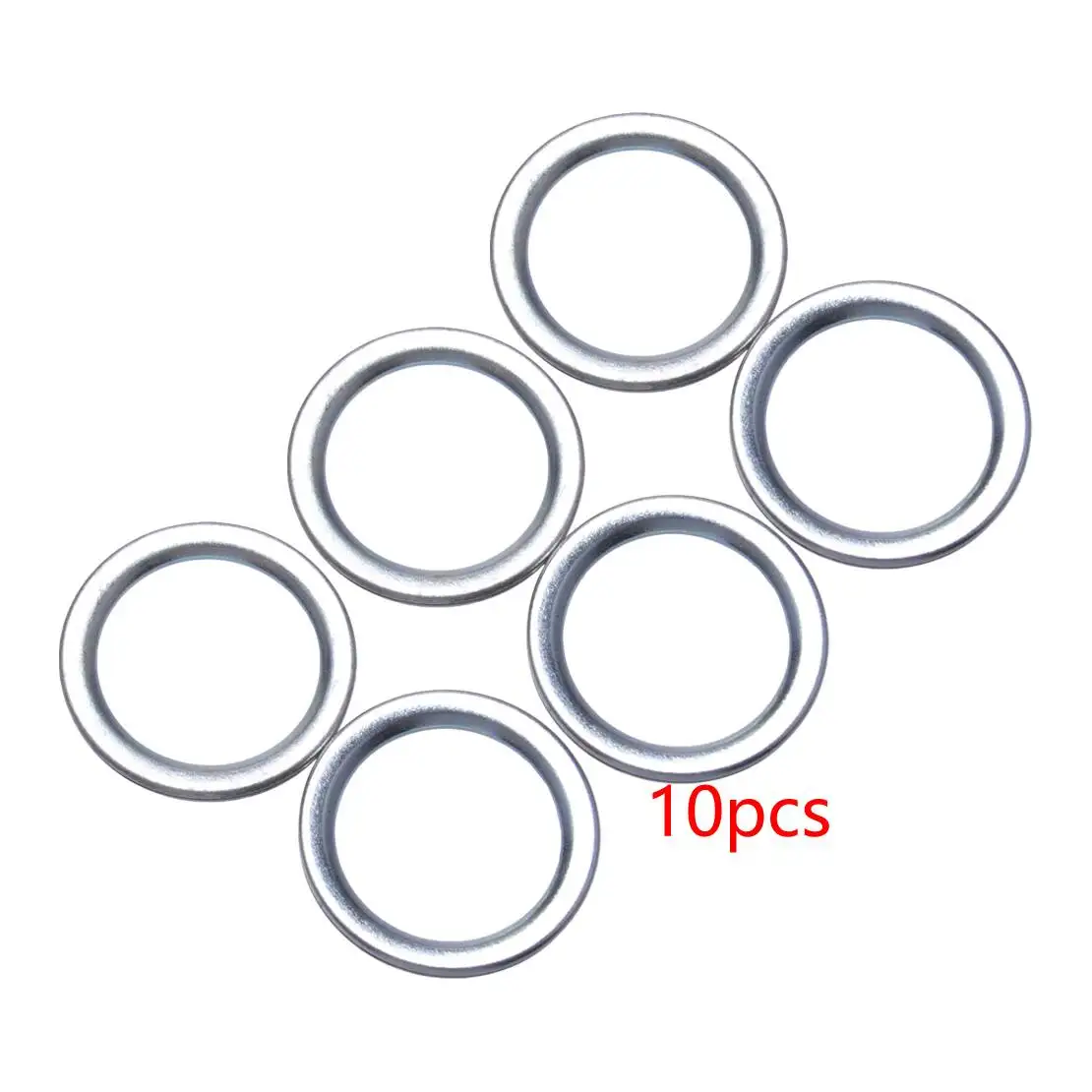 10 Stuks Differentieel Plug Pakking 12157-10010 Fit Voor Toyota Lexus Scion Zilver