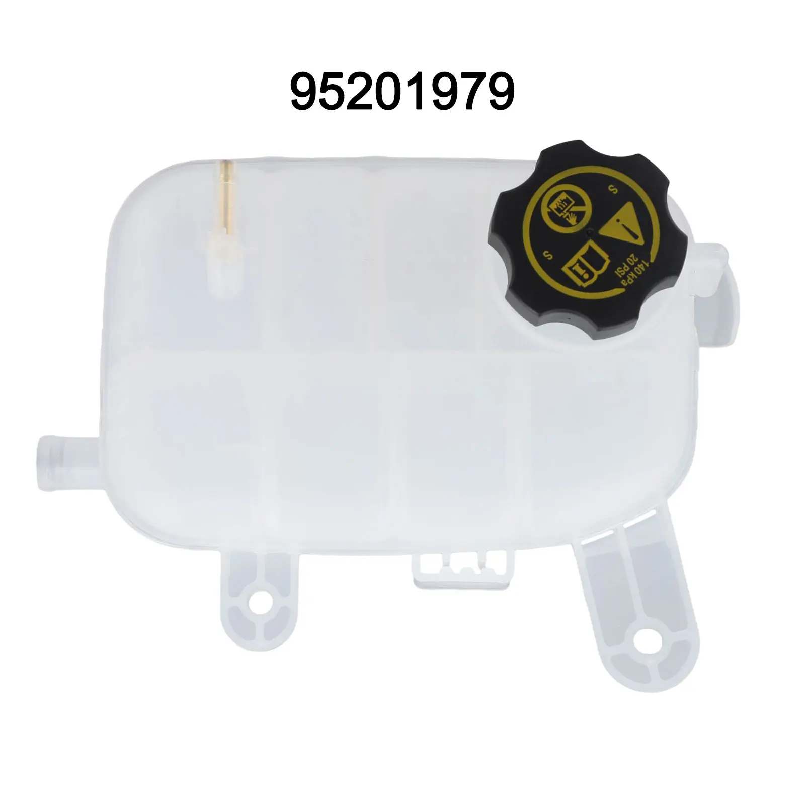 Tanque reservatório de líquido refrigerante para buick encore 2013 2020 e para chevy 2015 2020 oem parte 95201979 tanque de expansão do radiador