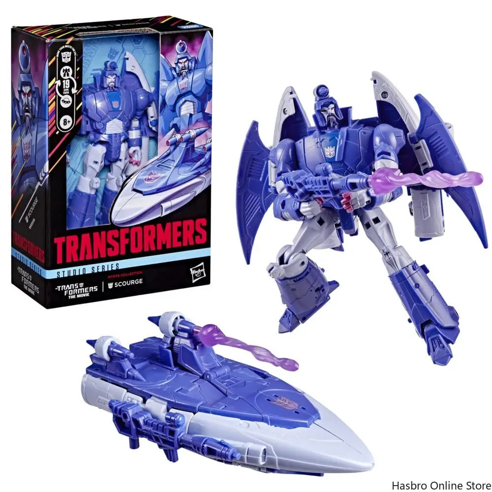 

Hasbro Transformers Studio Series MTMTE Collection The Transformers: The Movie Voyager Class Scourge G2249