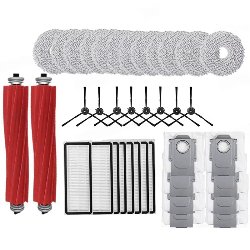 

A02M-For Roborock Qrevo Pro/Qrevo Maxv/Qrevo Plus Replacement Accessories- Mop Hepa Filter Main Side Brush Robot Vacuum Parts