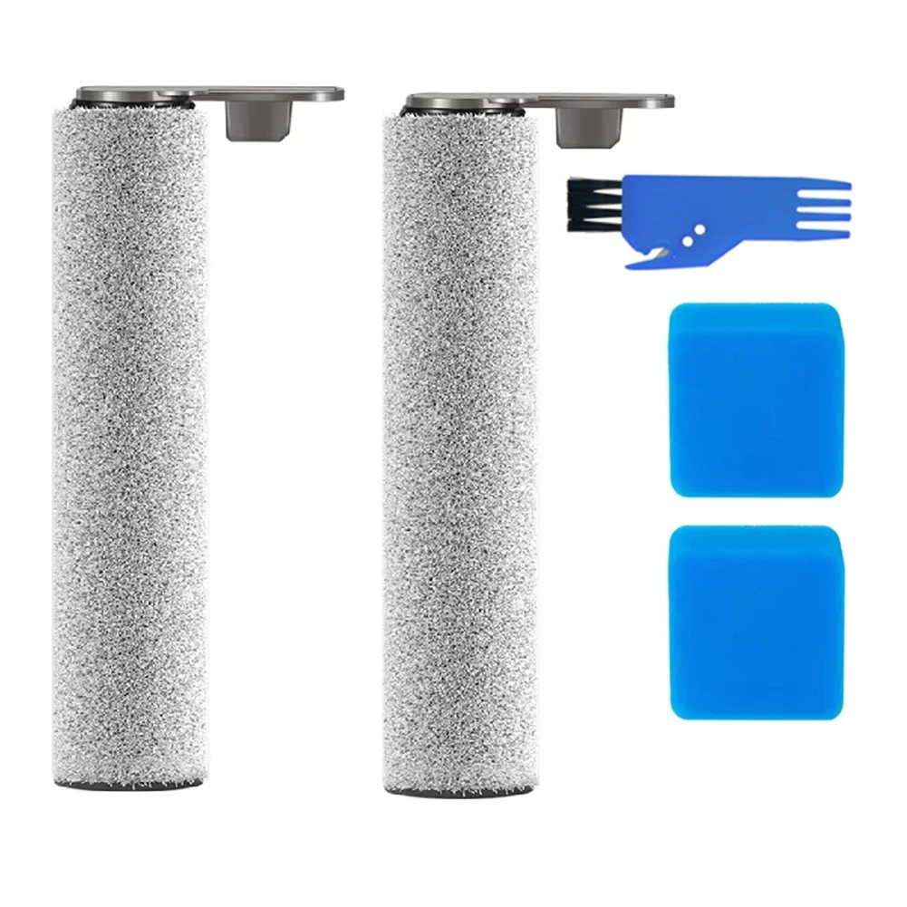 ABLE-For Eureka NEW430/JONR ED12 바닥 세척기 교체 부품 메인 브러시 스펀지 메인 브러시 및 스펀지 세트