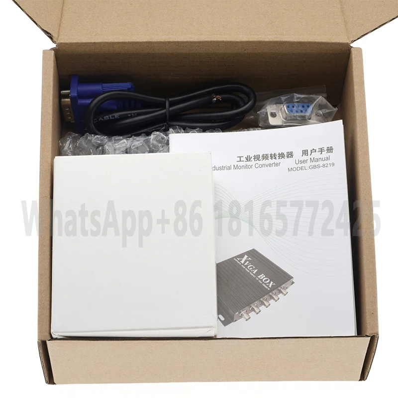 Imagem -06 - Home Video Converter Usado em Compras Industriais e Home Video Xvga Box Rgb para Vga Rgbs para Vga Gbs8219