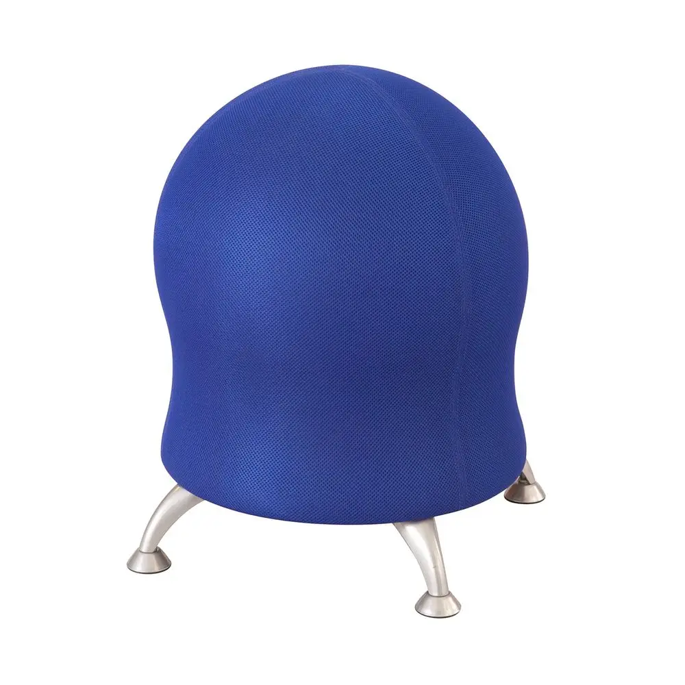 

Zenergy Ball Chair, Active Seating, AntiBurst, Inflatable Chair for Home Office and Classroom, Blue Mesh