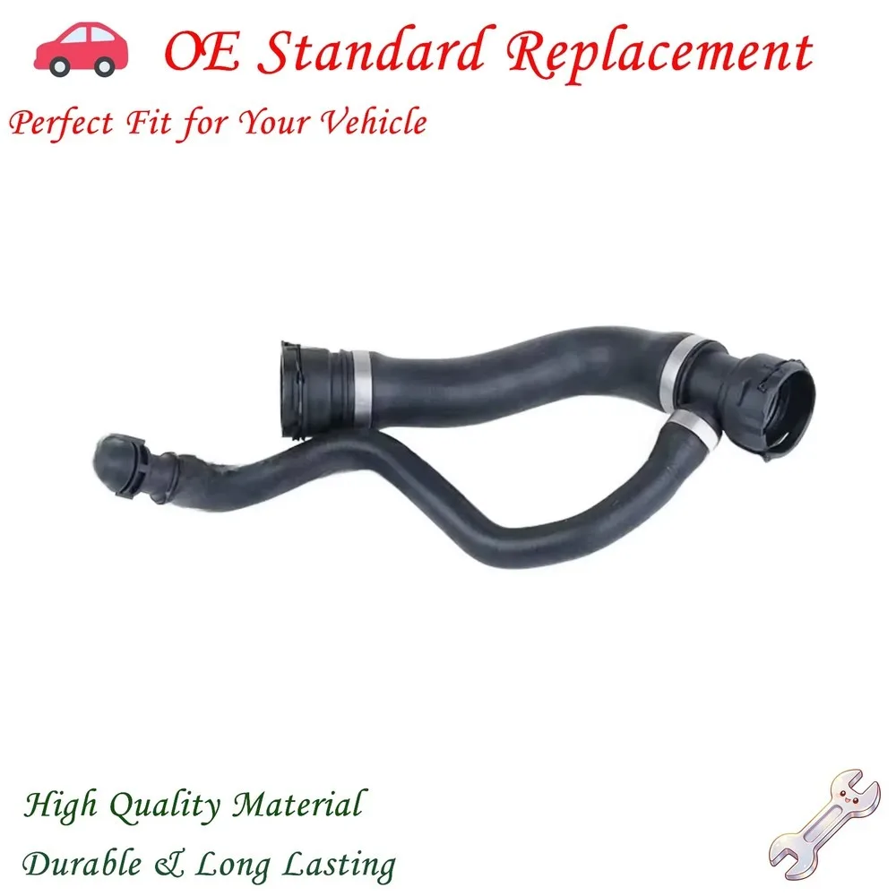 Premium Radiator Coolant Hose for BMW X5 E70 3.0 N52 B30 Engine 17127593490 17127537107 Durable Auto Parts Direct Fit