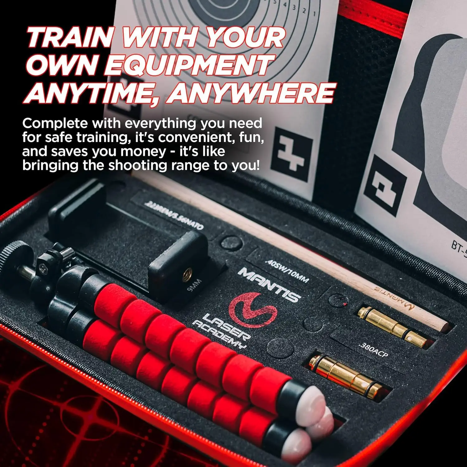 مجموعة أدوات التدريب المحمولة من Laser Academy لنظام التدريب بالليزر الناري الجاف مقاس 9 مم لممارسة الهدف للتطبيق المجاني للمسدسات #5