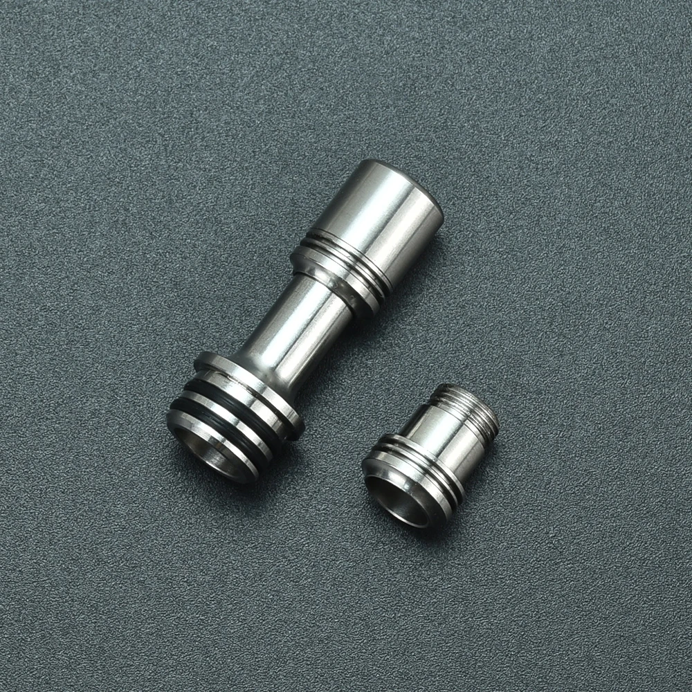Vaporizador 510 MTL Drip Tip 316 Acero inoxidable pc pek Accesorios para atomizador de tanque de rosca 510 RTA RDA RDTA