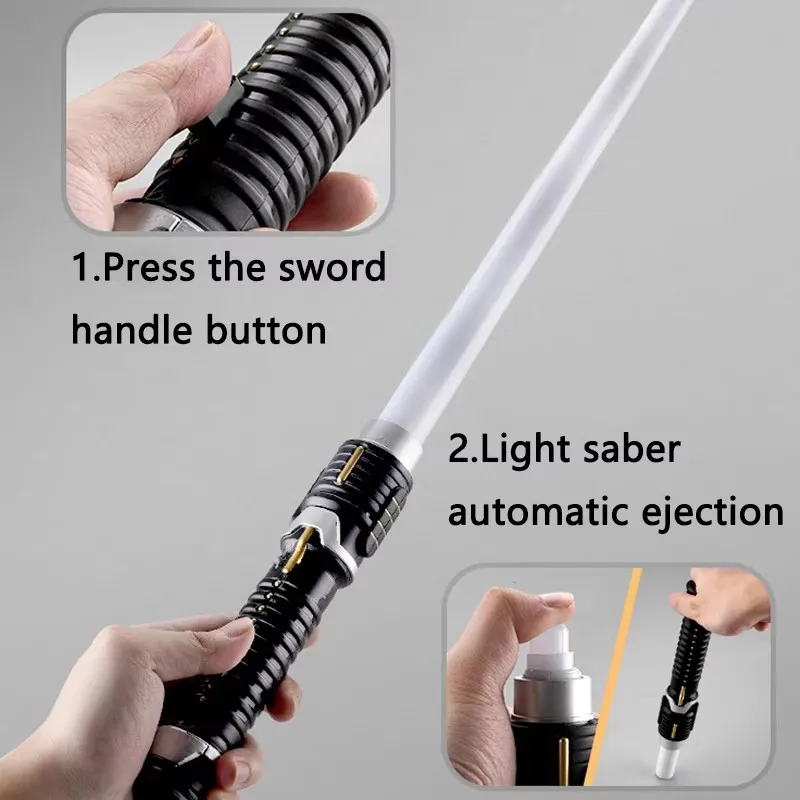 Nuevo Sable de Luz LED, Espada Luminosa para Cosplay, Regalo para Niños, Juguete Genial, Force FX FOC Blaster Toys