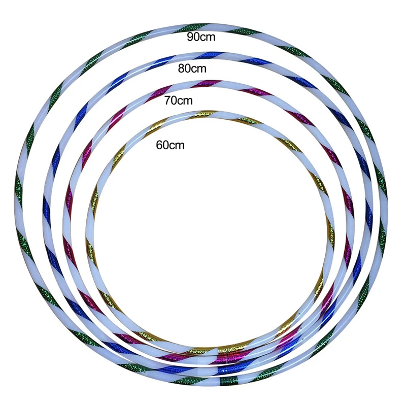 LED Hoop kolor Strobing i zmiana Hoop Light Up LED taneczne obręcze dla dzieci i dorośli sprzęt do ćwiczeń z światło jarzeniowe