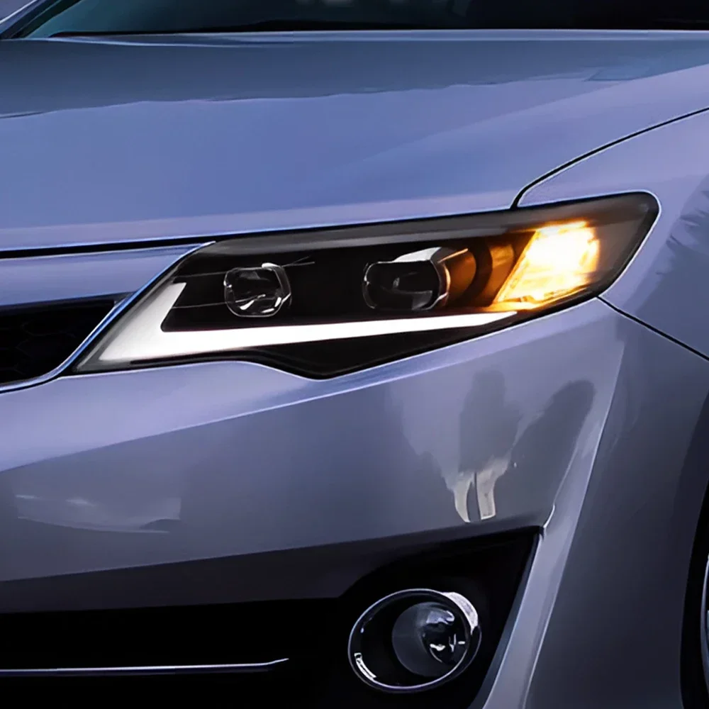 

Car Front Lamps For US Version Camry 2012-2014 Auto Headlights Assembly Upgrade LED Daytime Light Projector Lens Accessories