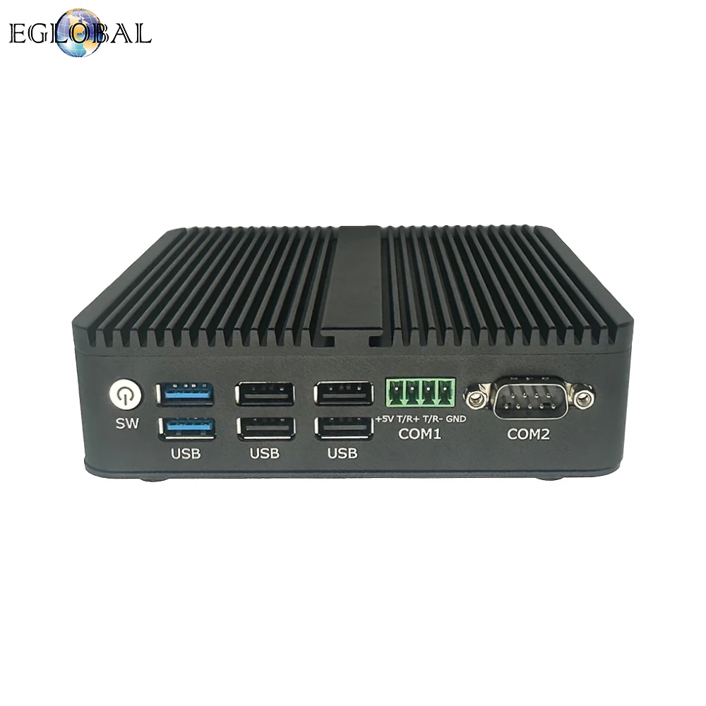 EGLOBAL 12th Gen Intel Firewall Router Mini PC N100 4*2.5G i226 i225 LAN NVMe industriale Fanless Mini PC HDMI OPNsense Computer