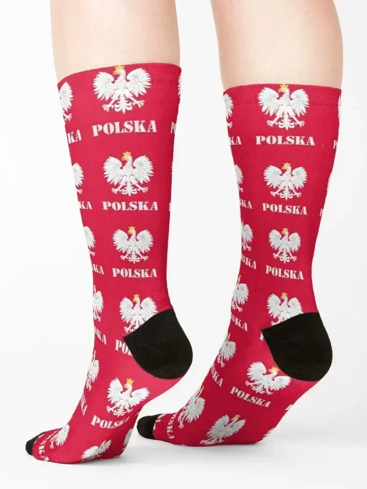Poland Polish Flag - Polish Eagle Socks gym Lots Toe sports Wholesale Socks Men Women's