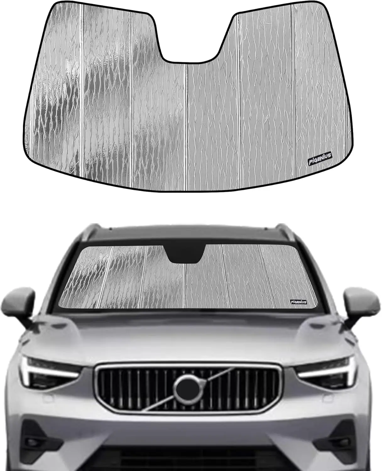 

Windshield Sun Shade for Volvo XC40/XC40 Recharge 2019-2024 Front Window