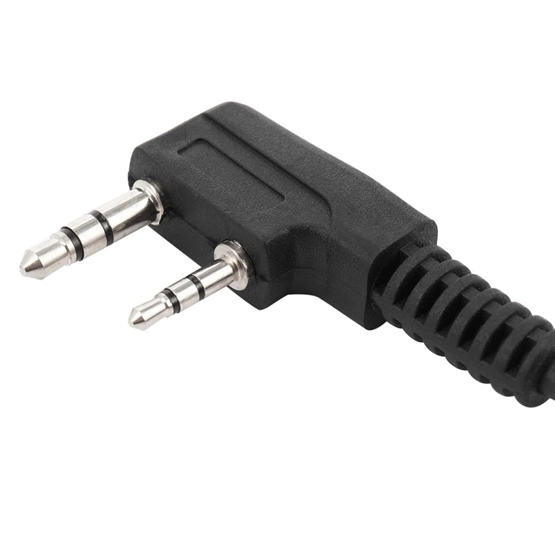 2 PIN MINI PTT ลำโพงไมโครโฟนอุปกรณ์วิทยุสื่อสารสำหรับ Baofeng UV5R 888S สำหรับ Kenwood สำหรับ TYT วิทยุสื่อสารสองทาง C9021A