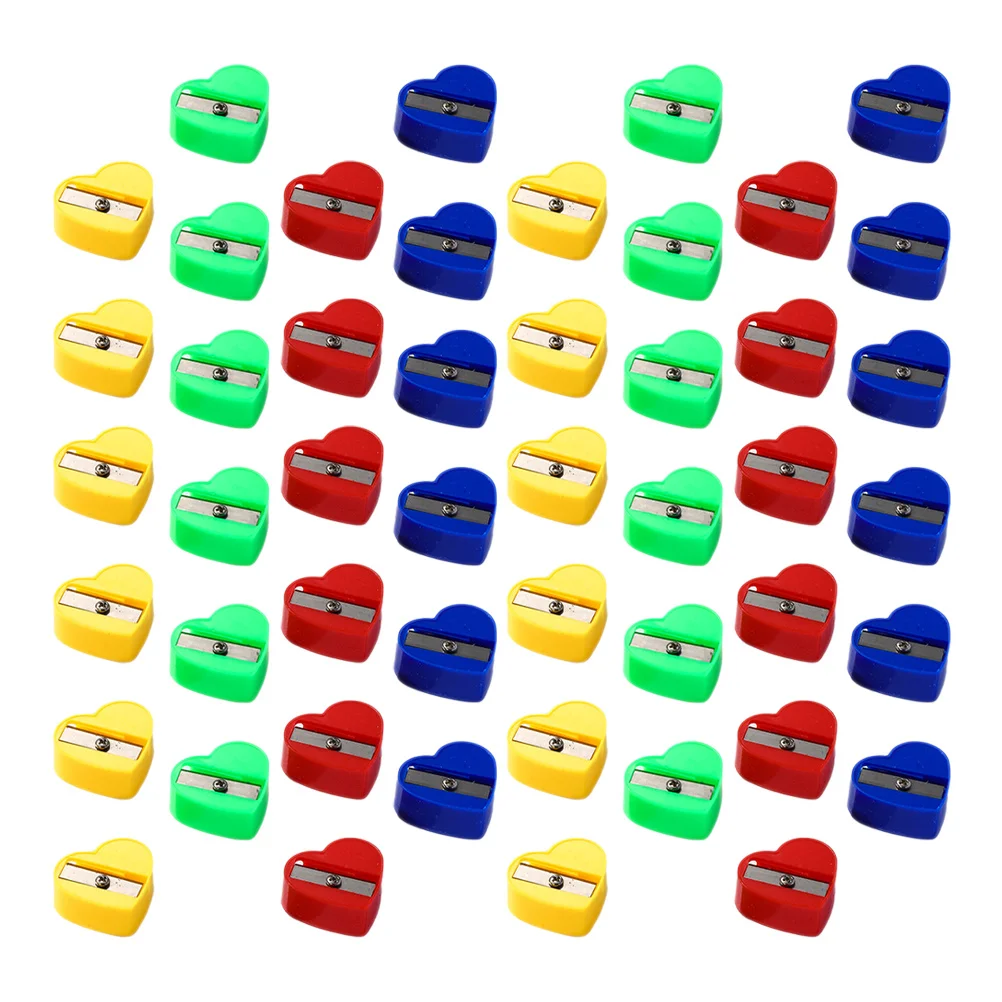 

80Pcs Manual Pencil Sharpeners Student Stationery Easy Carry Gift Kids School Supplies Manual Pencil Sharpener for Kids