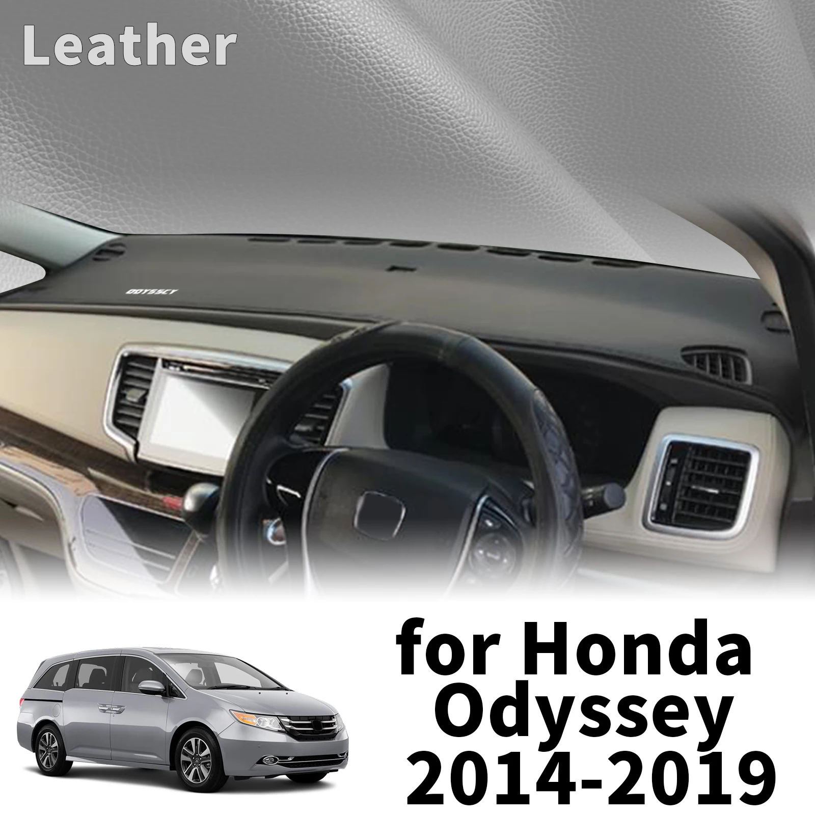 

fit for Honda Odyssey 2014 2015 2016-2019 RC1 Dashmat Dashboard Cover Pad Protective Carpet DashMat Sunshade Car Accessories