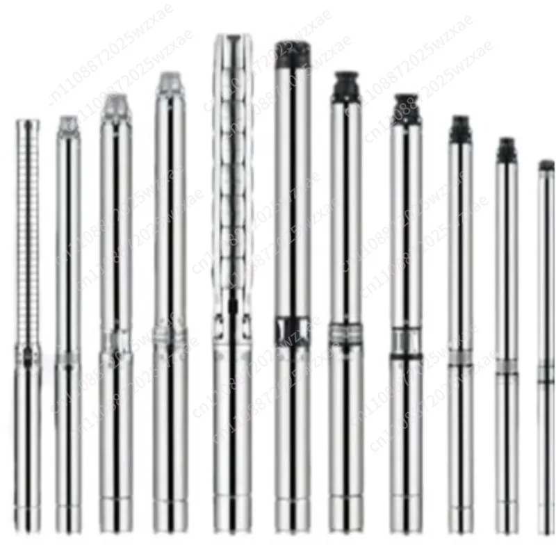 High-efficiency stainless steel large-flow deep well pump, stainless steel for deep well mining corrosion resistance