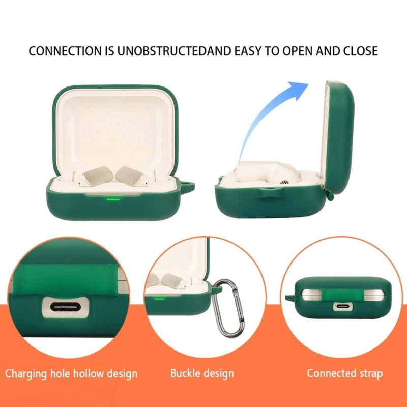 Realme Buds Air 7 Pro 헤드폰 커버와 호환 충격 방지 긁힘 방지 보호 슬리브 세척 가능 하우징 방진 쉘