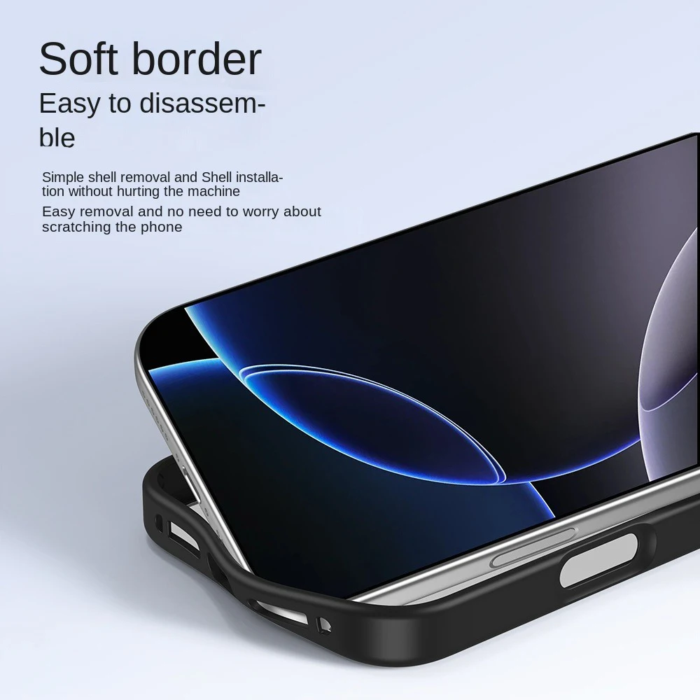 Titanium Metalen Lens Frame Case Voor iPhone 17 Air 16E 16 15 14 13 12 Mini 11 Pro Max Plus HD Transparant Schokbestendig Bumper Cover