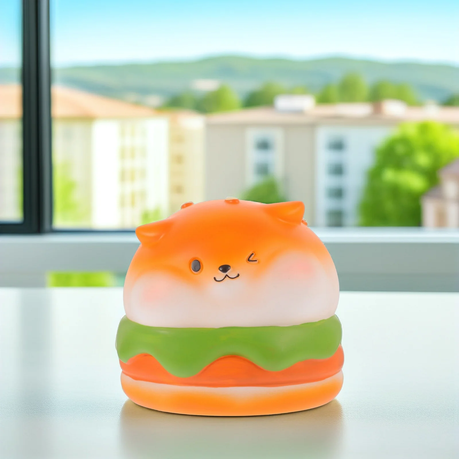 Kreatywna skarbonka w kształcie kreskówki, urocza skarbonka świnka, dekoracyjny pojemnik na pieniądze, słodka skarbonka na prezenty do pokoju lub na stół.