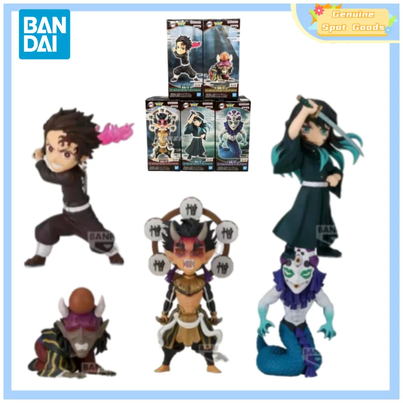 Prawdziwy bandyta Demon Slayer WCF Vol.13 Tanjirou Hantengu figurki akcji z Anime figurka prezent kolekcjonerski dla zabawek hobby dziecko