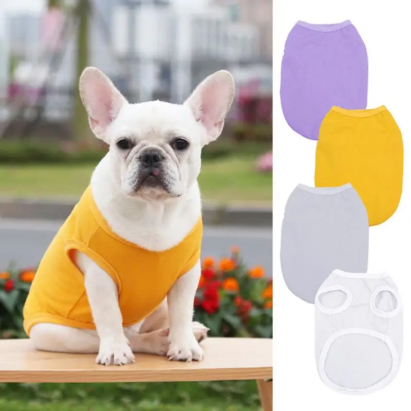 Vest For Dogs Soft Vest Cold Weather Puppy Clothes Lightweight Pullover Dog Jacket Pet Dog Clothes For Outdoor Training Park