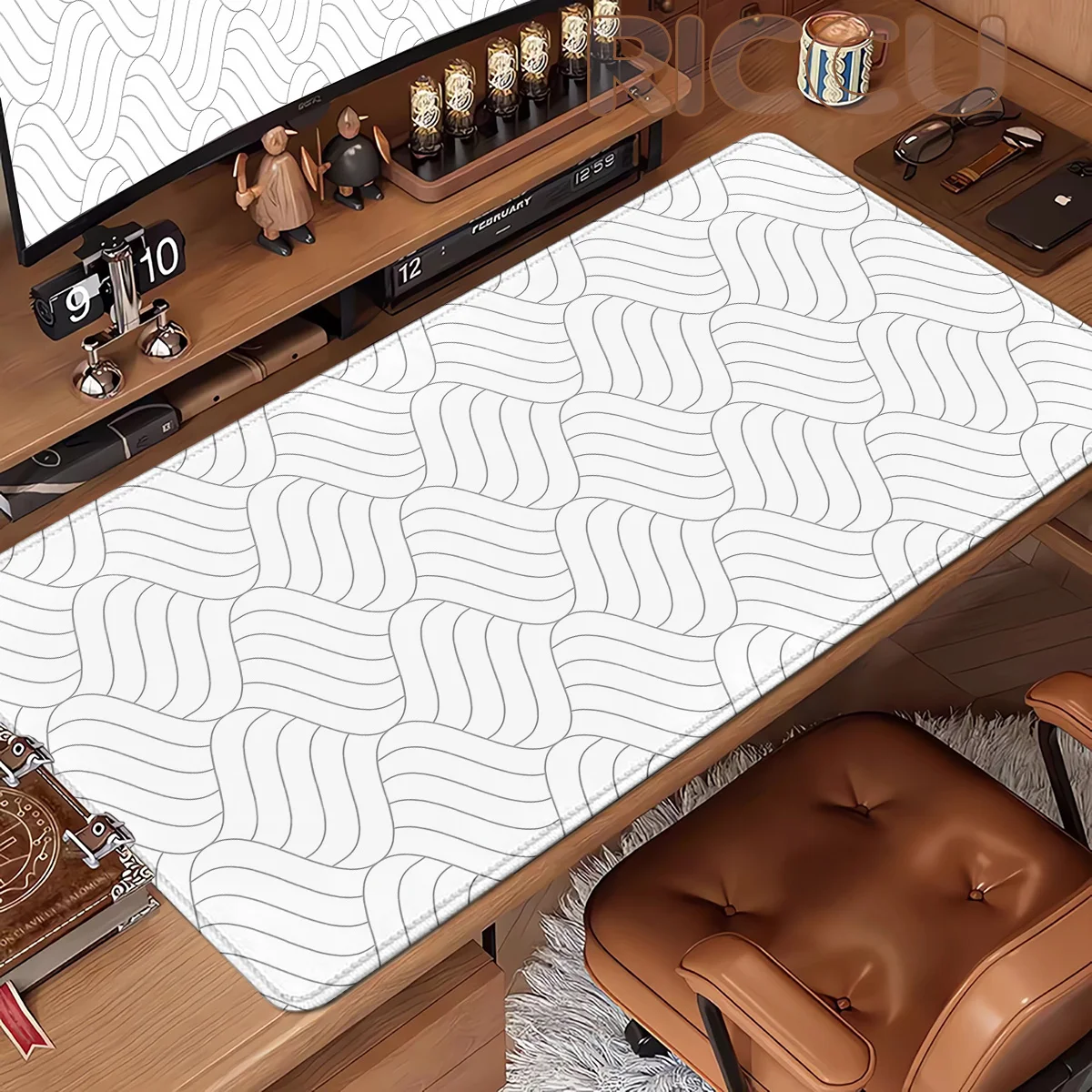 

Line art pc mouse pad XXL large keyboard mouse desk pad non-slip rubber gaming mousepad laptop mouse carpet Esports peripherals