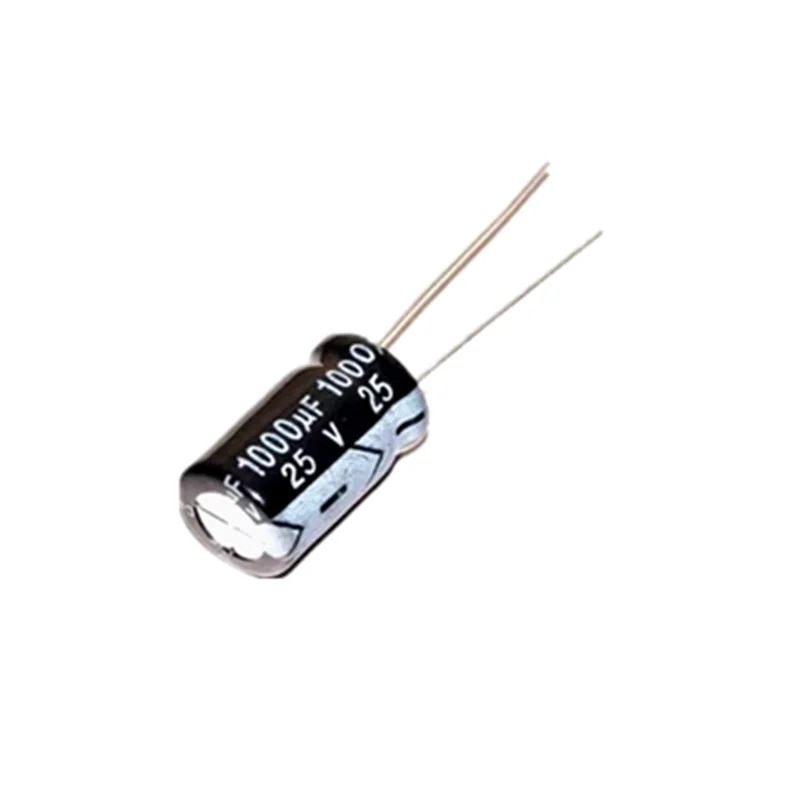 10PCS 25V1000UF 10*17mm  Aluminum electrolytic capacitor 1000UF 25V 17*10MM