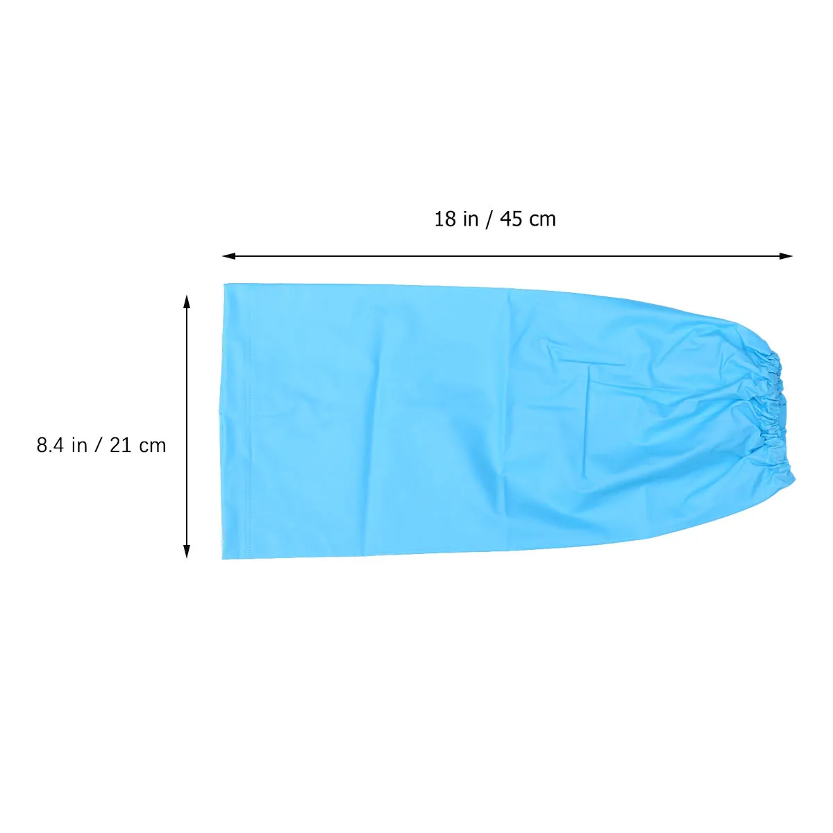 1Pair Blue Waterproof Leg Cover for Kids Elastic Band Pants Protector Outdoor Use Water Resistant Lightweight Leg Cover for Rain
