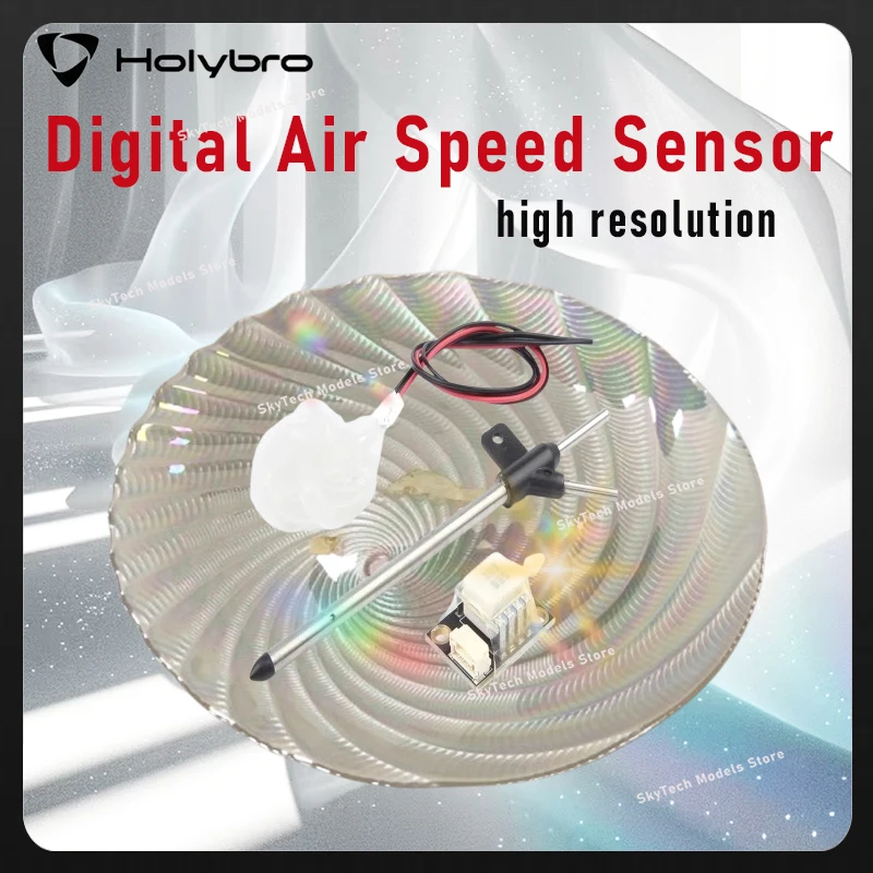 

Holybro Ardupilot Arduplane Pitot Digital Air Speed Meter / Airspeed Meter Sensor Tube for Pixhawk 4 Flight Controller FPV Drone