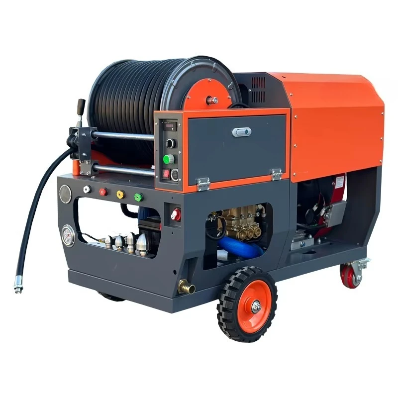 AMJET Money Saving 300bar 4350psi Pipeline Cleaning Machine Sewer Cleaning